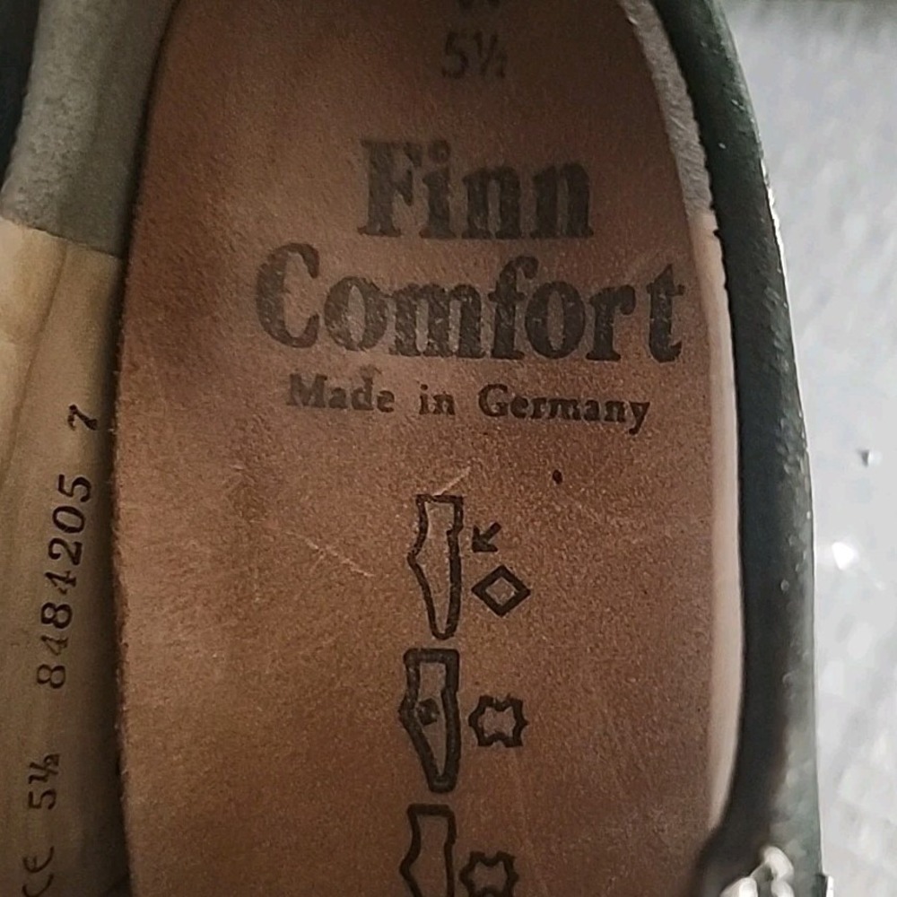 FinnComfort‎ Ikebukuro Black Soho Lace Up Shoes Women's UK5.5 US8 Germany - Picture 6 of 8